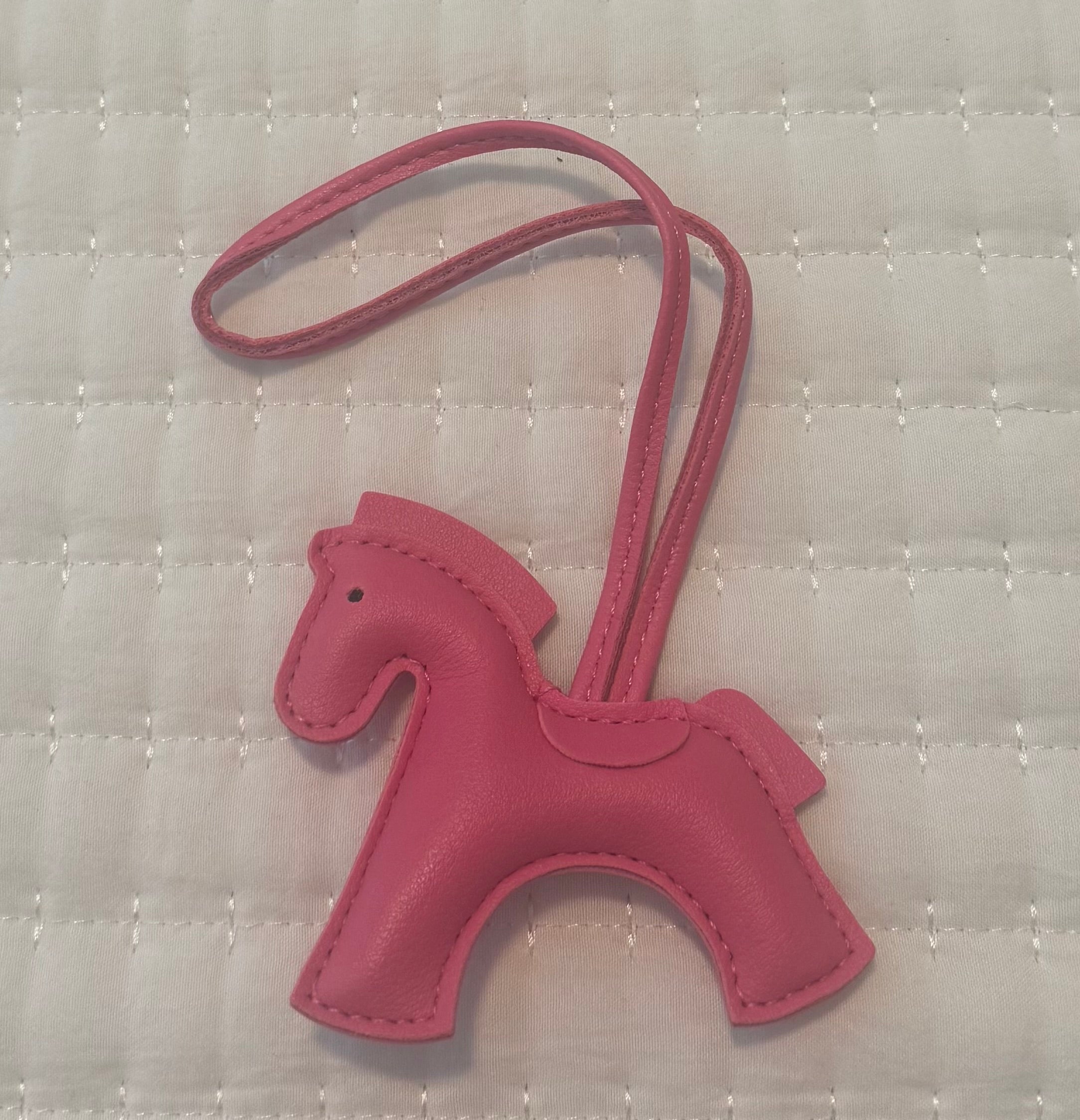 Hermés inspired leather horse