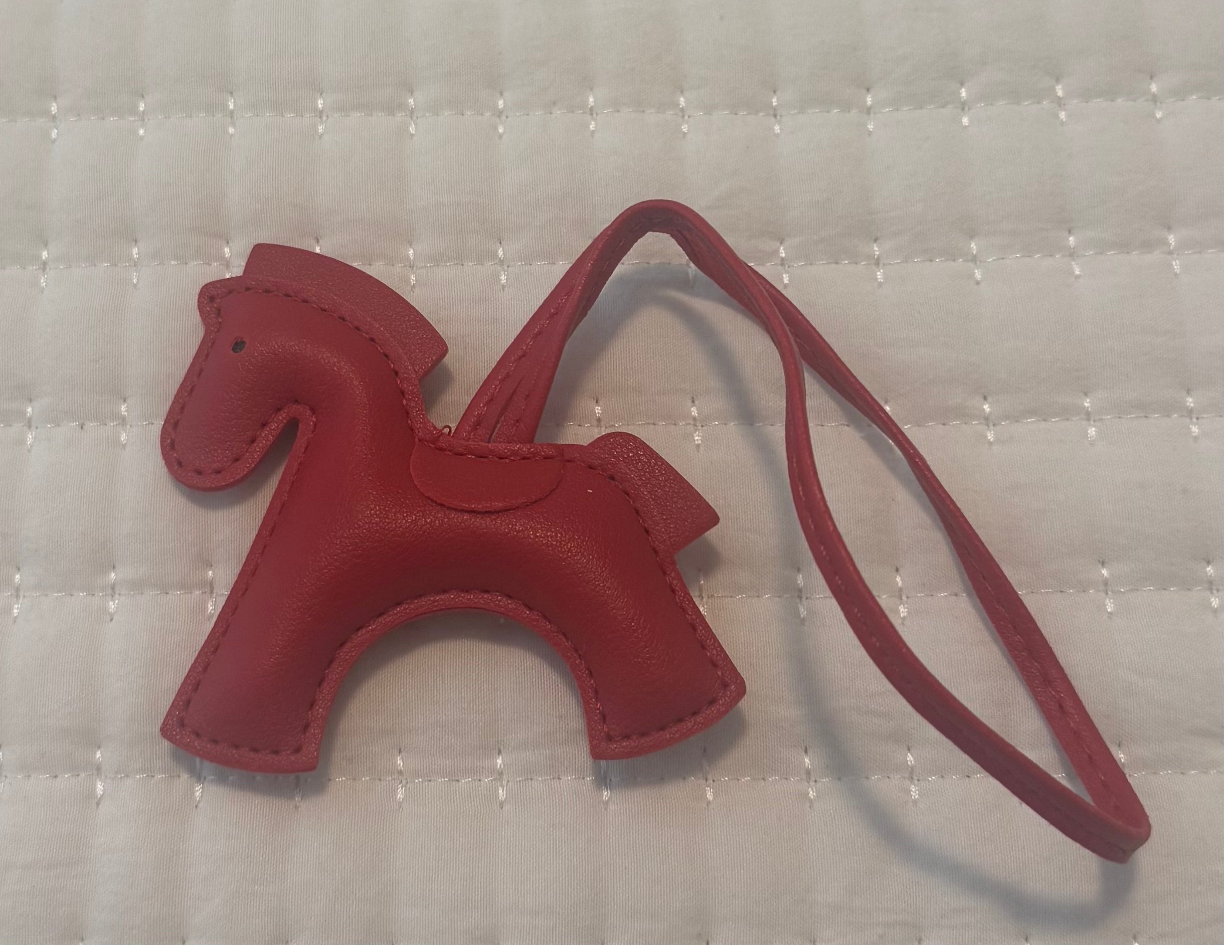Hermés inspired leather horse