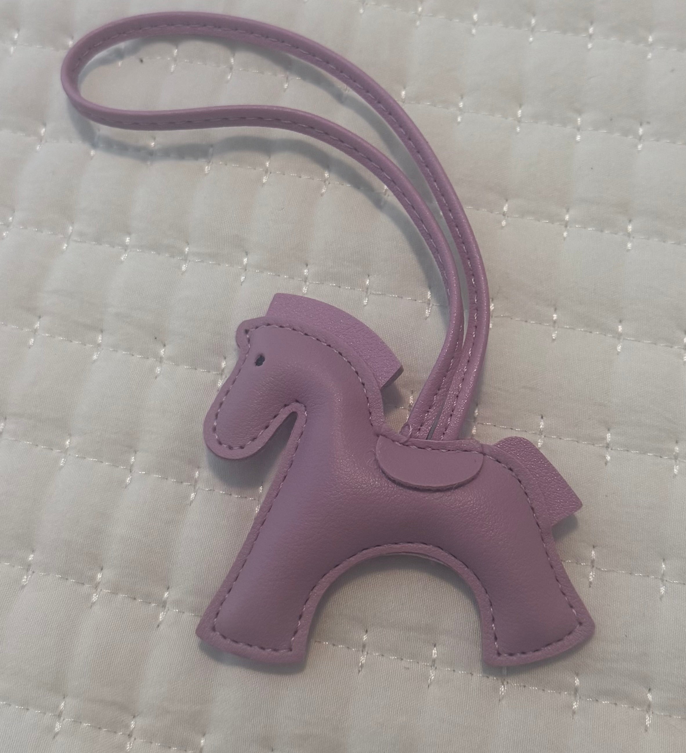 Hermés inspired leather horse