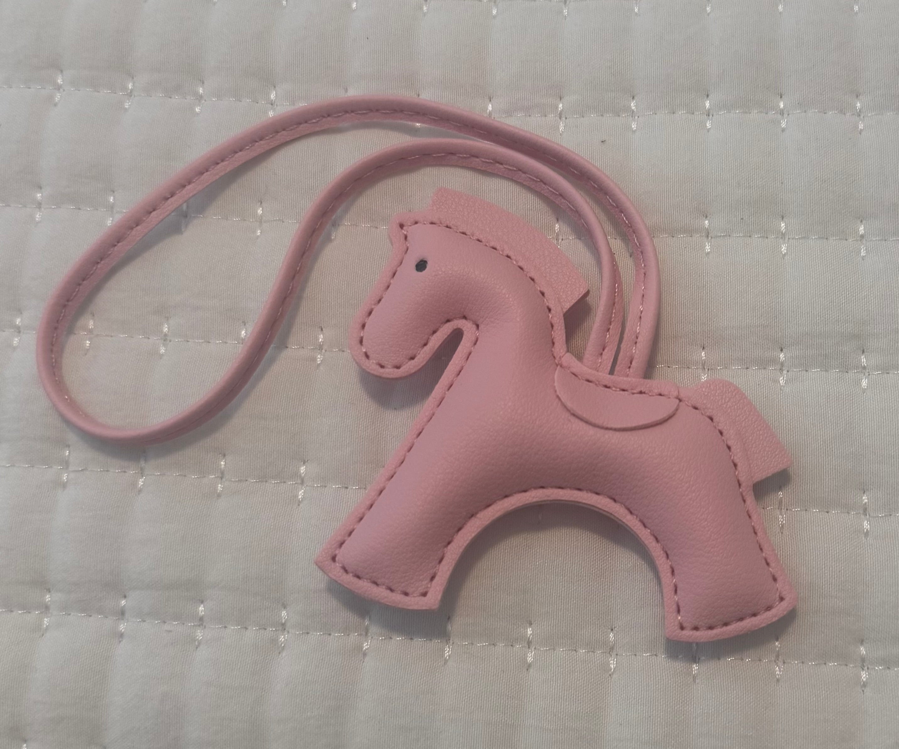 Hermés inspired leather horse