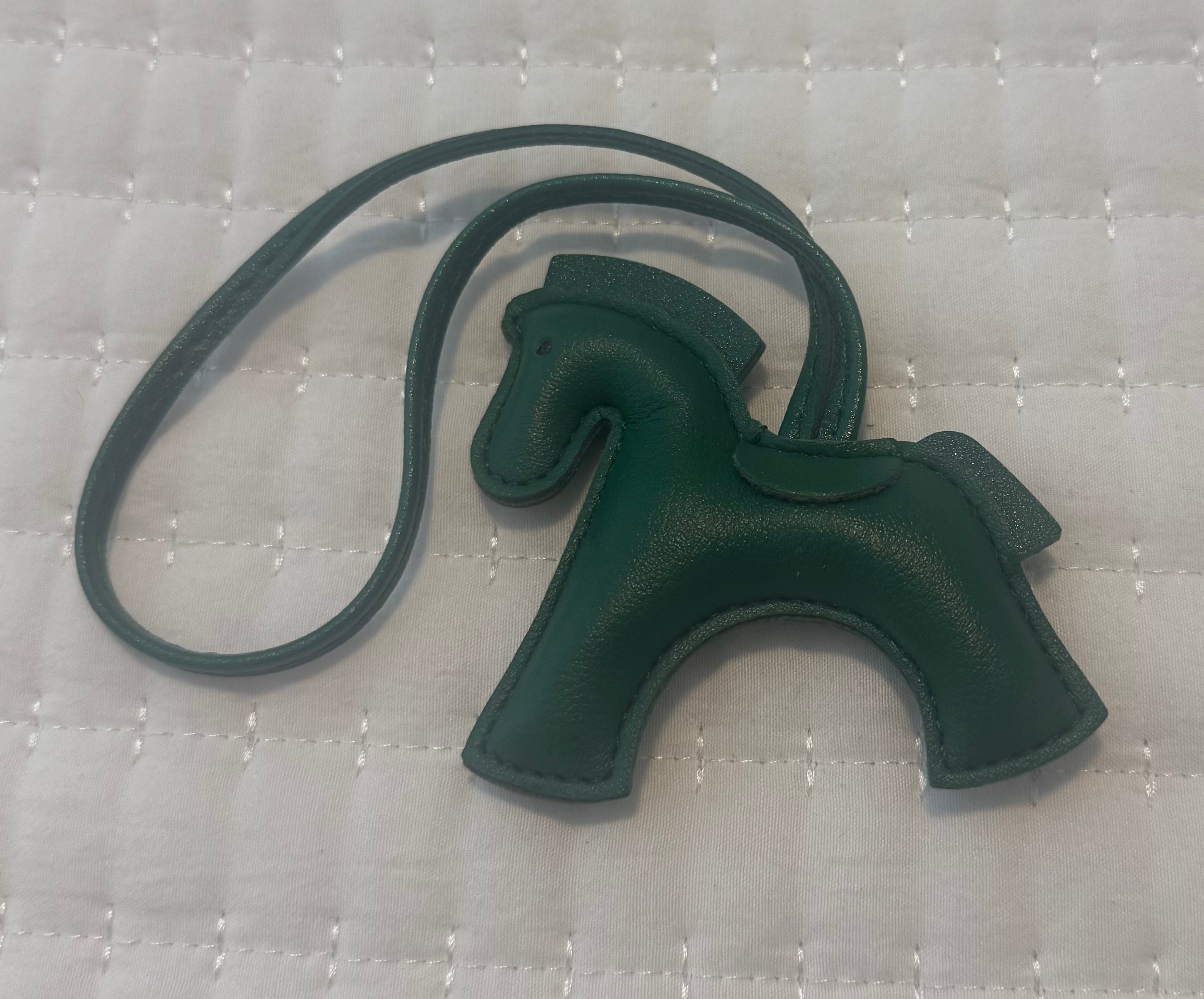 Hermés inspired leather horse