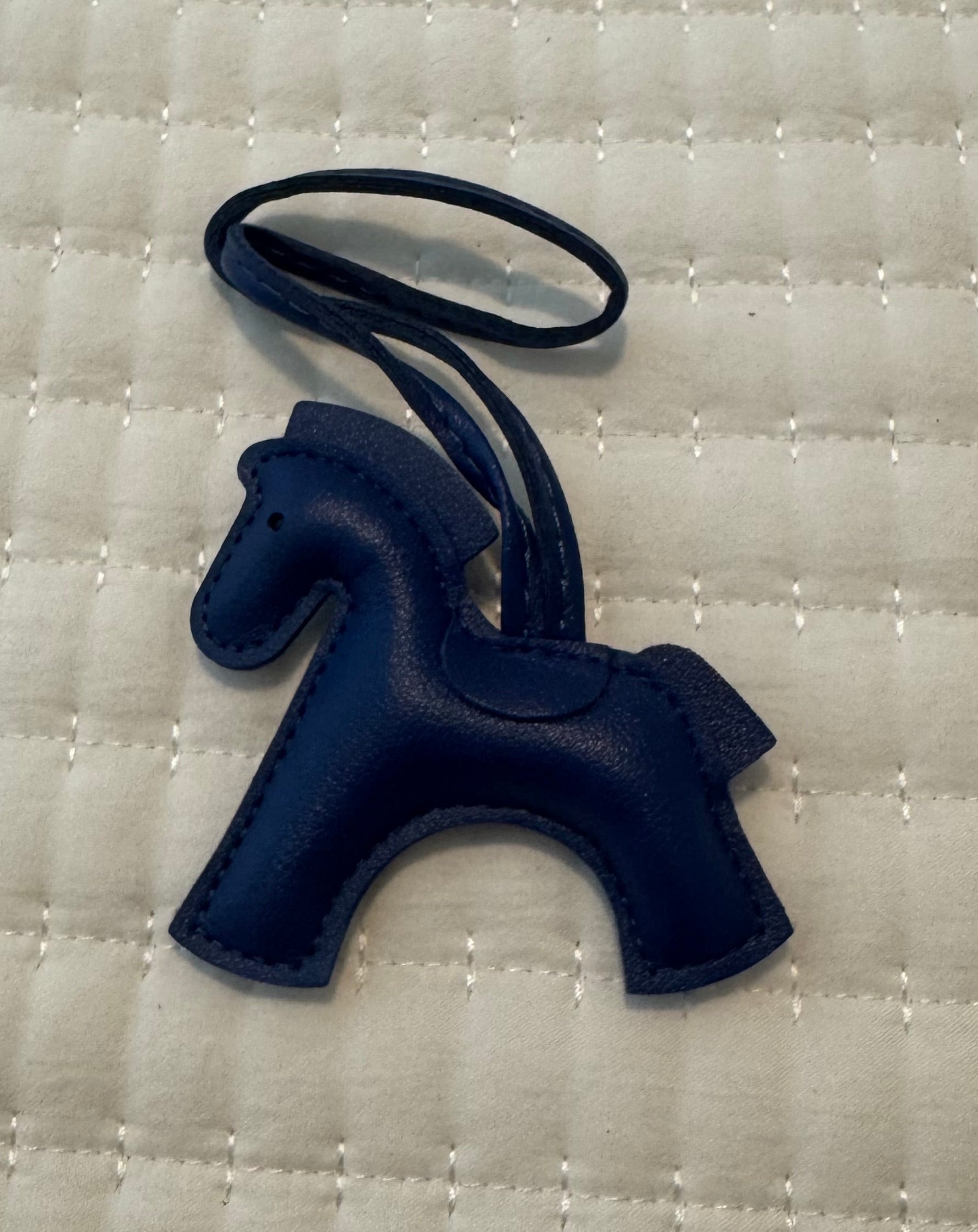 Hermés inspired leather horse