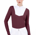Betty Button up Show Shirt-WINE
