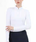 Betty Button up Show Shirt-WHITE